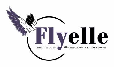 geometric bird logo purple